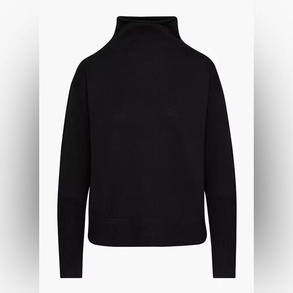 Aritzia Wilfred Cyprie Merino Wool Turtleneck Sweater - Picture 3 of 7